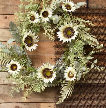 buy succulent wreath Sunwashed Succulent Wreath